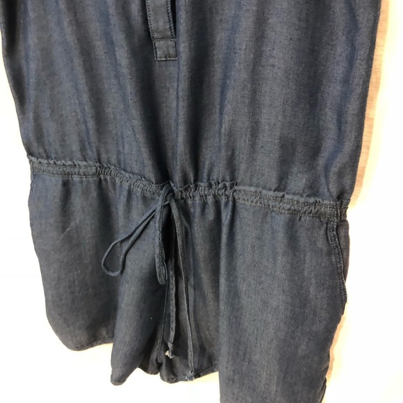2[7ForAllMankind] New! Denim romper drawstring - Picture 4 of 8